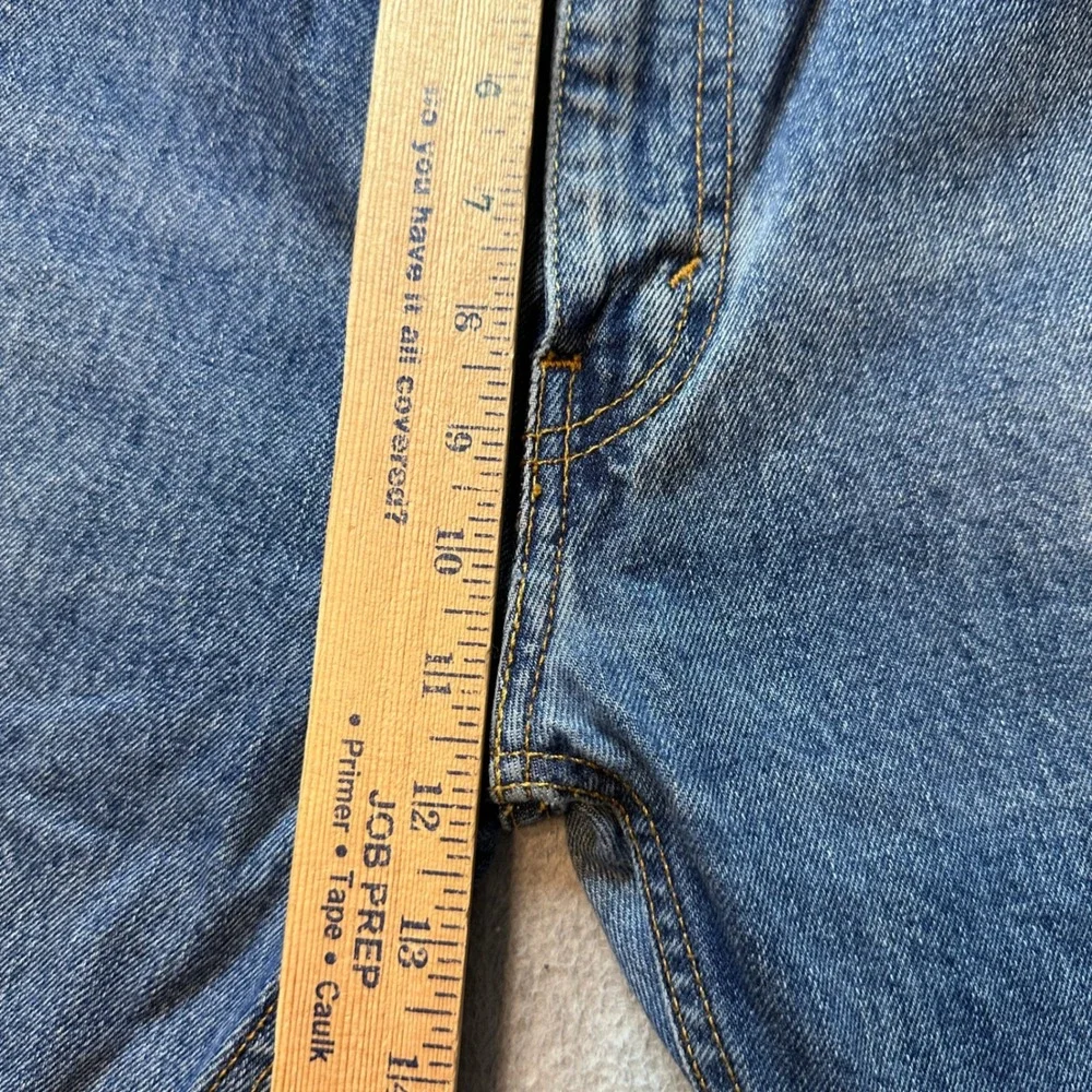 Levi's 505 Jeans Mens 38x32 Blue Regular Fit Straight Leg Medium Wash Denim